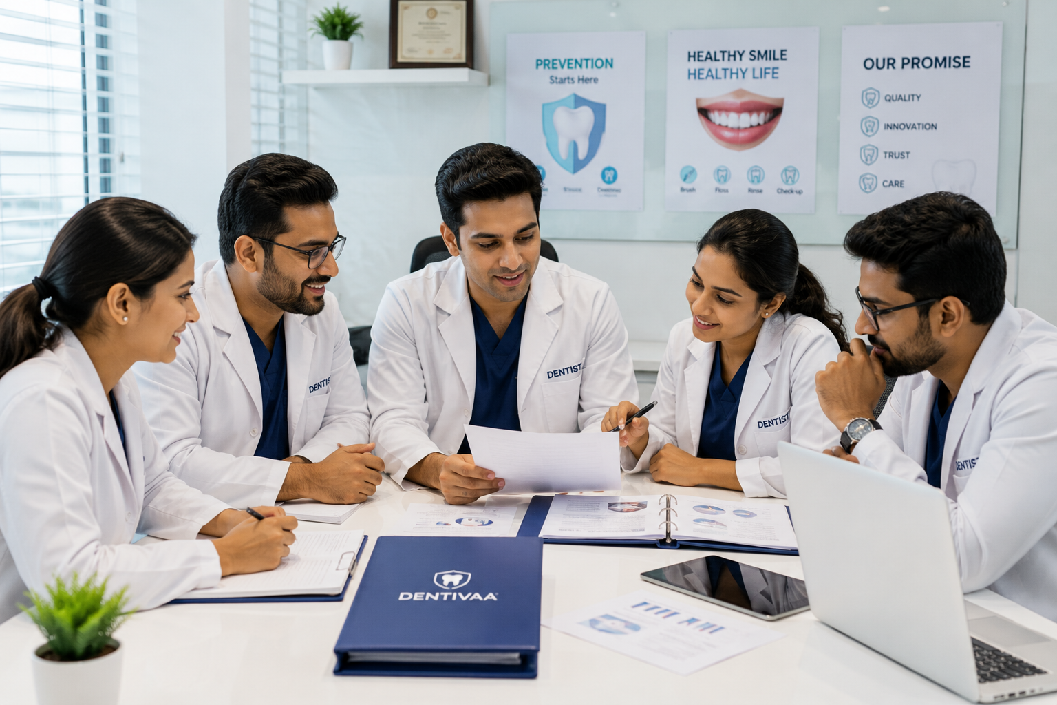 Daily brushing and preventive oral-care habits